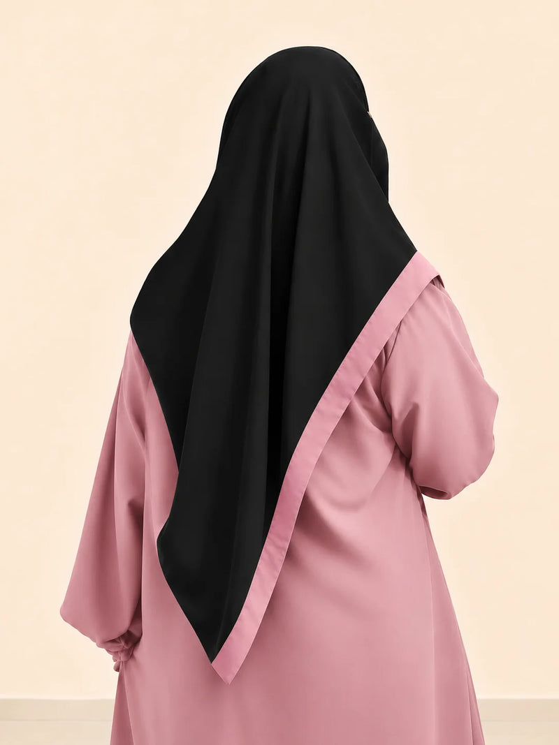 Georgette Hijab With Matching Patti