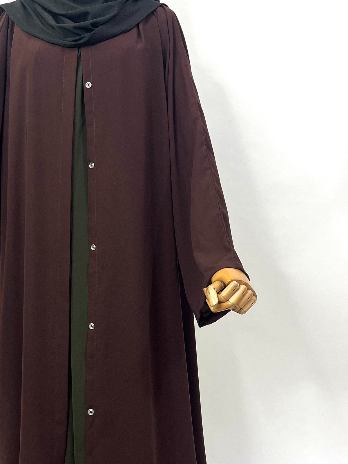 Front Open Basic Abaya