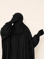 Black Jilbab Co-Ord Set