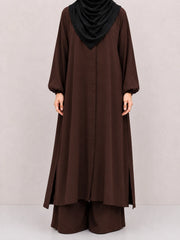 Brown Zara Long Co-Ord Set