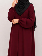Maroon Zara Long Co-Ord Set