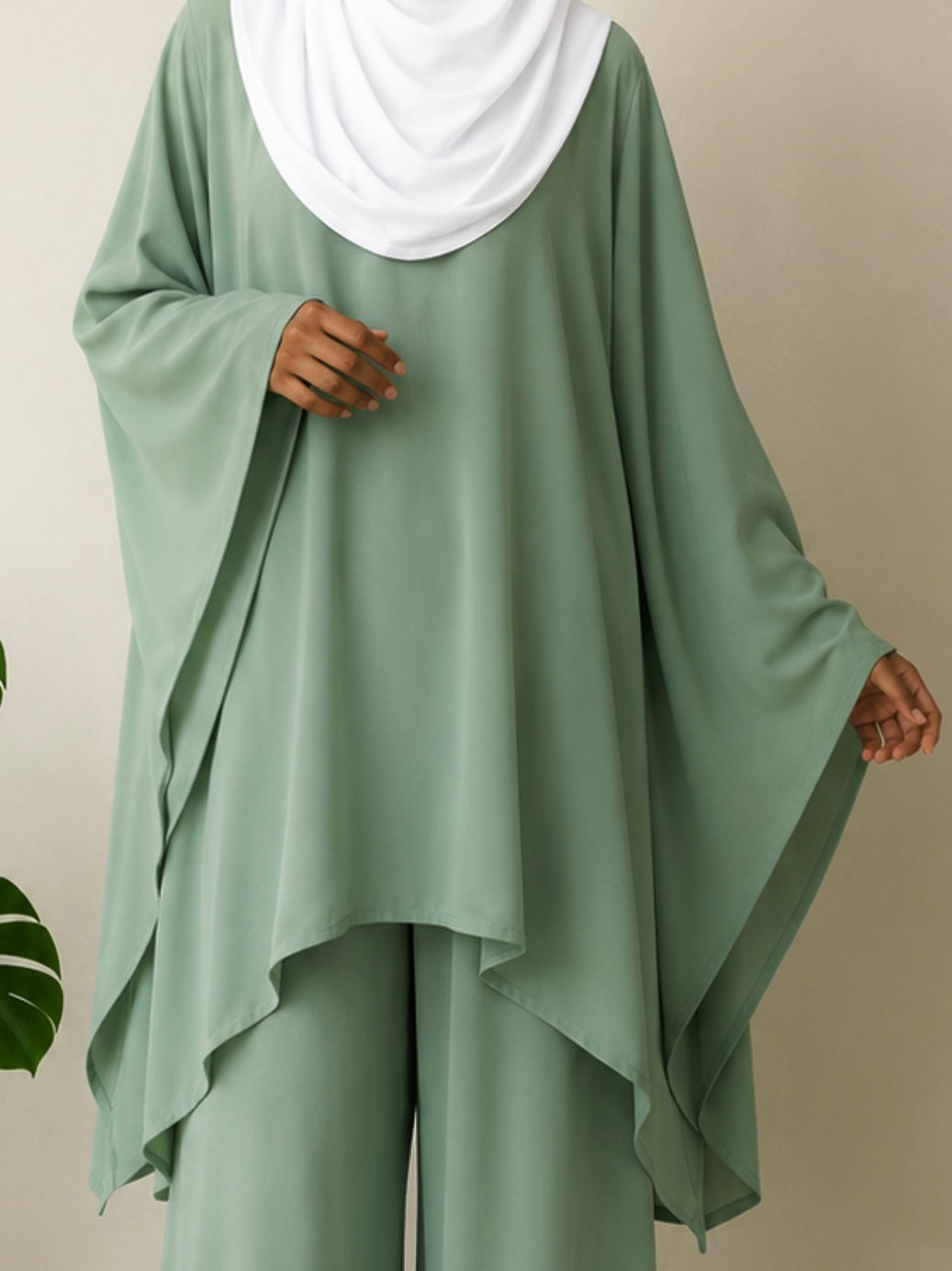 Emerald Aura Co-Ord Set With Pant