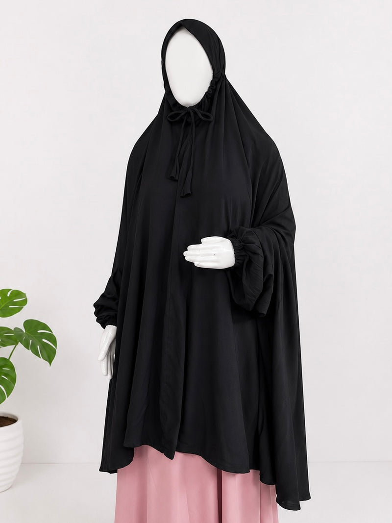 Black Salah Khimar