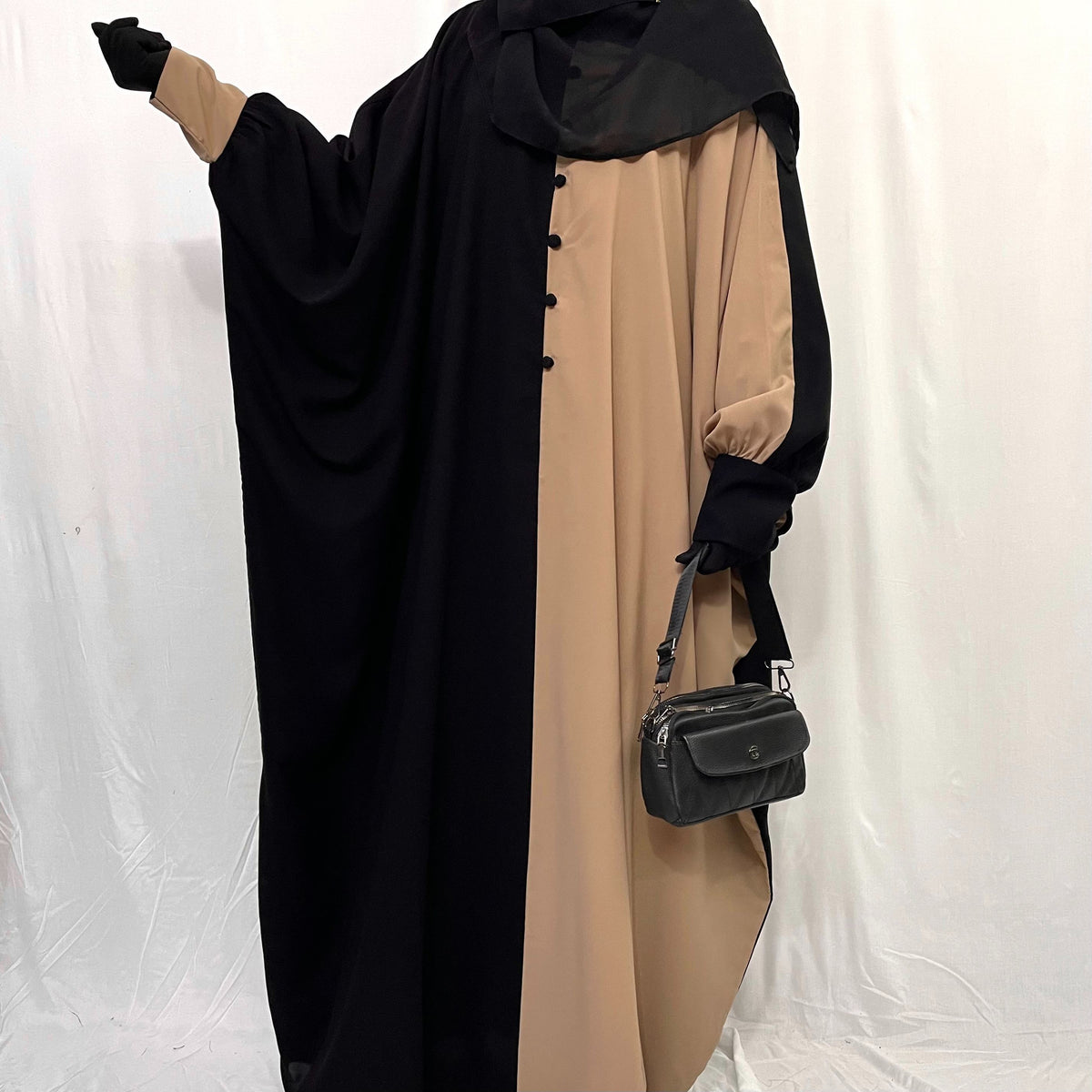 Dual Shade Kaftan Abaya