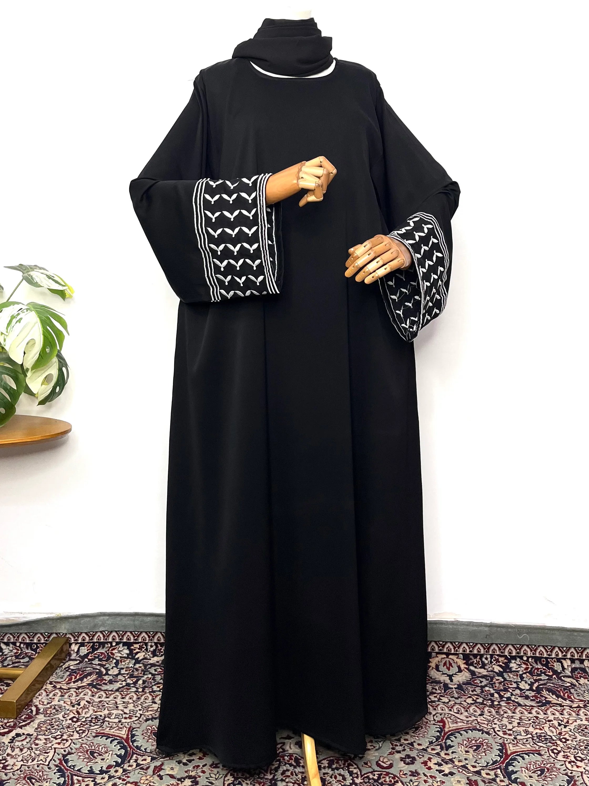  Embroidery Abaya