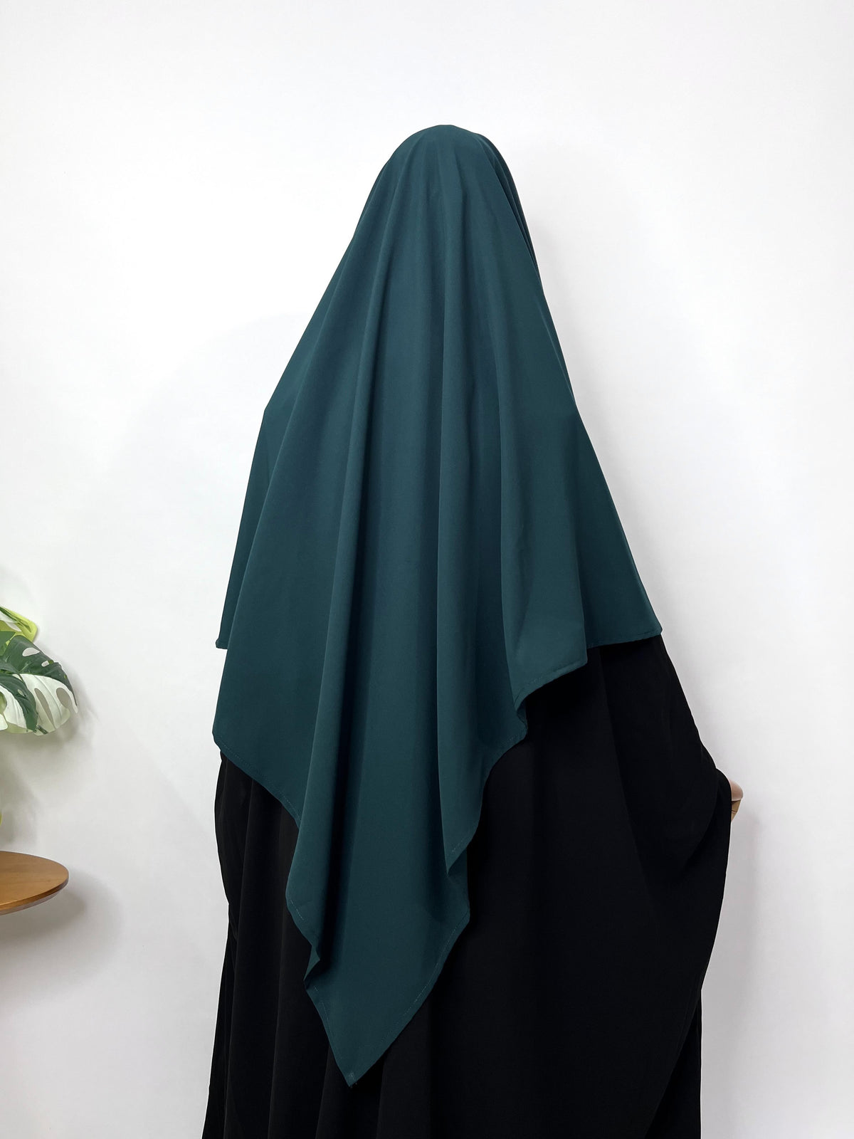 Hunter Green Diamond Khimar