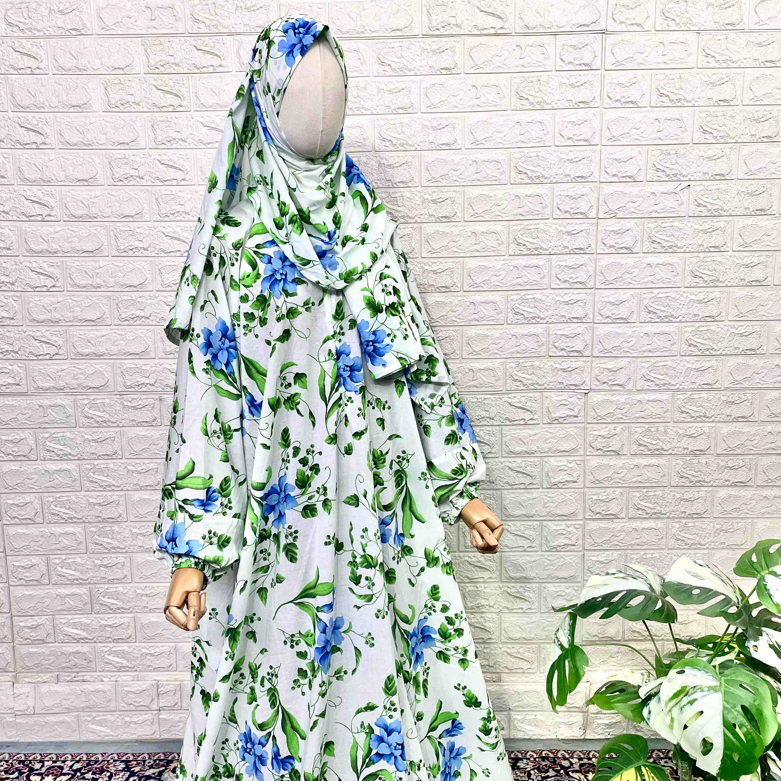 Full Prayer Dress With Dupatta