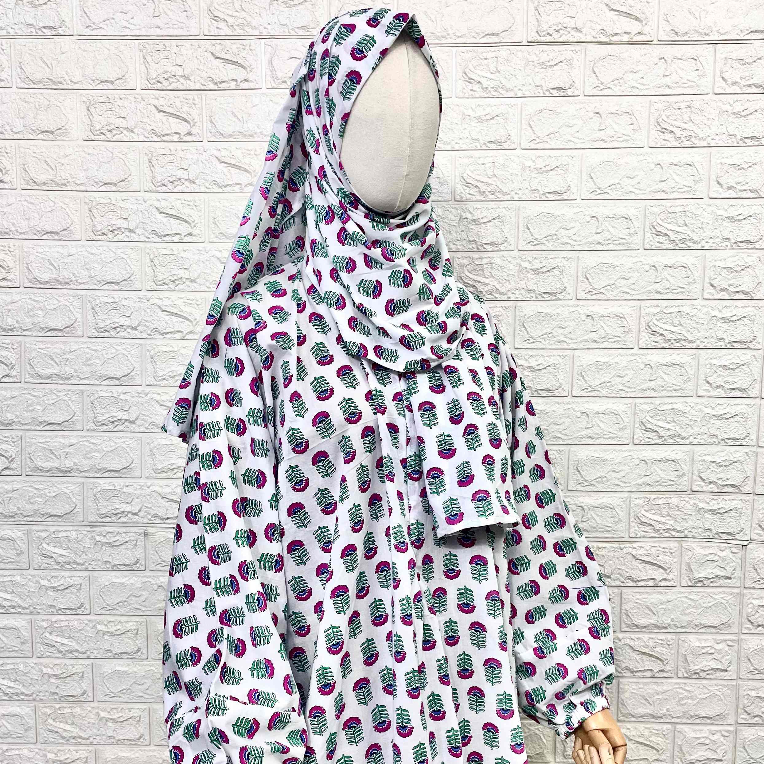 Full Prayer Dress With Dupatta