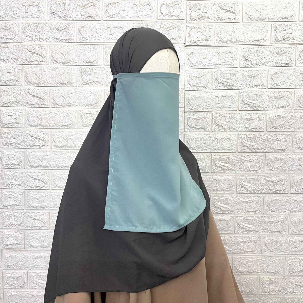 Sapphire Half Niqab