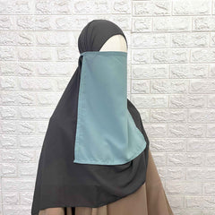 Sapphire Half Niqab