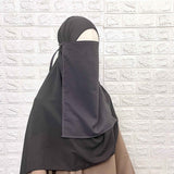 Lavender Half Niqab