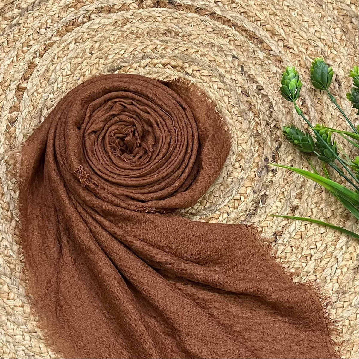 Crinkled Cotton Hijab