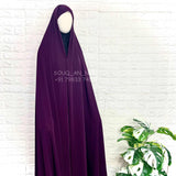 Wine Irani Chadar Without Sleeves