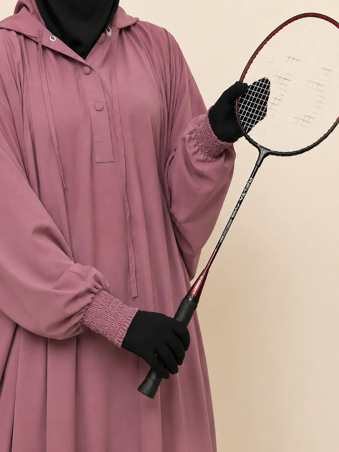 Dusty Mauve Sports Jilbab Set