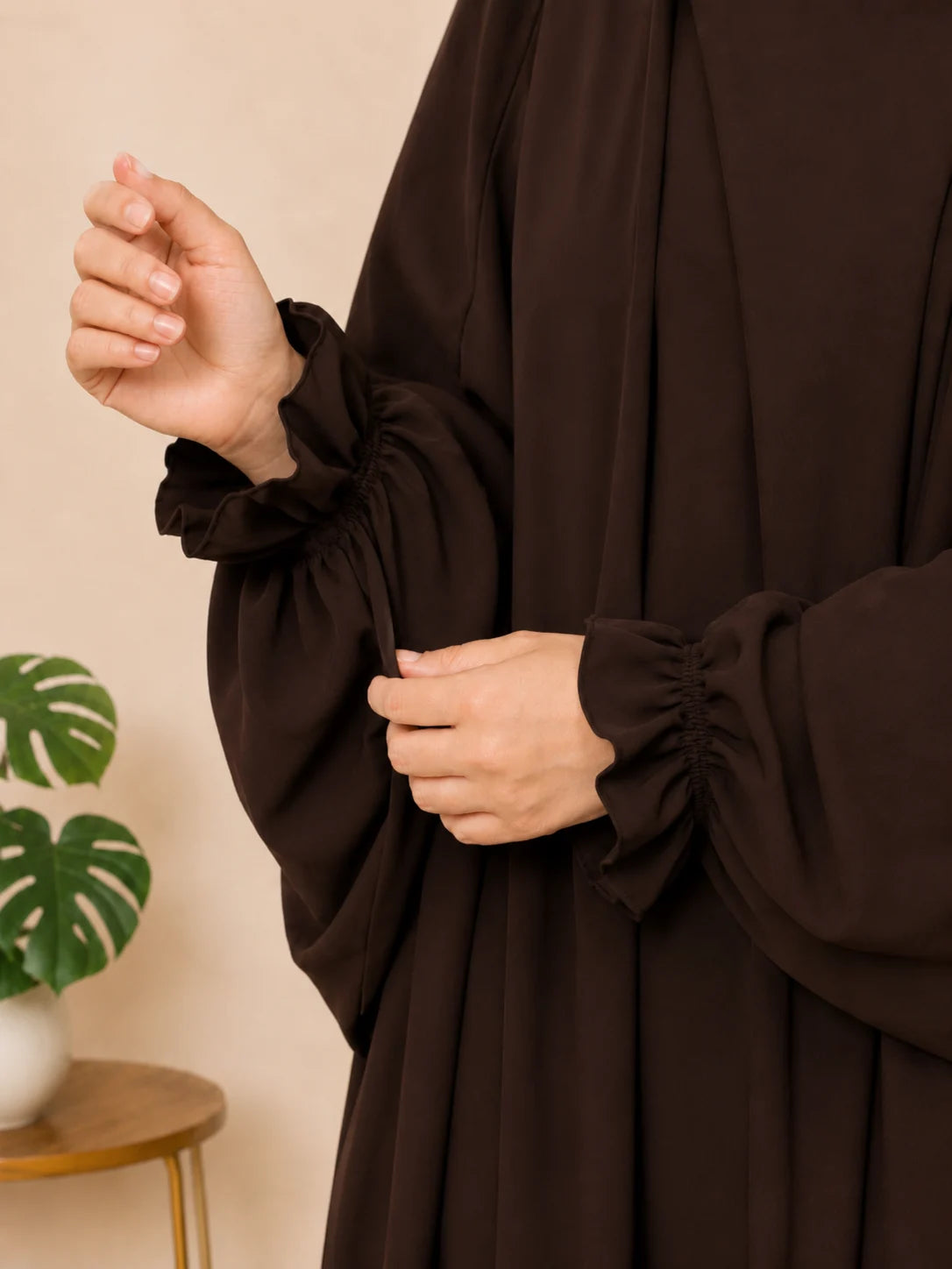 Brown Two Pc Jilbab