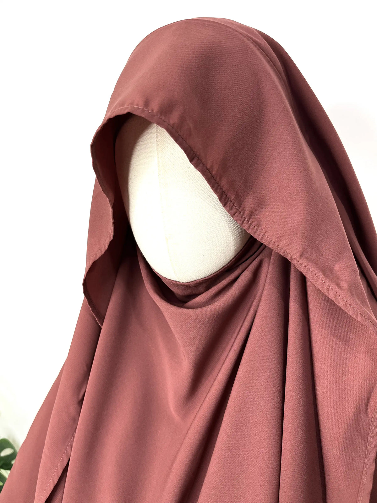 Pecan Awrah Khimar With Flap
