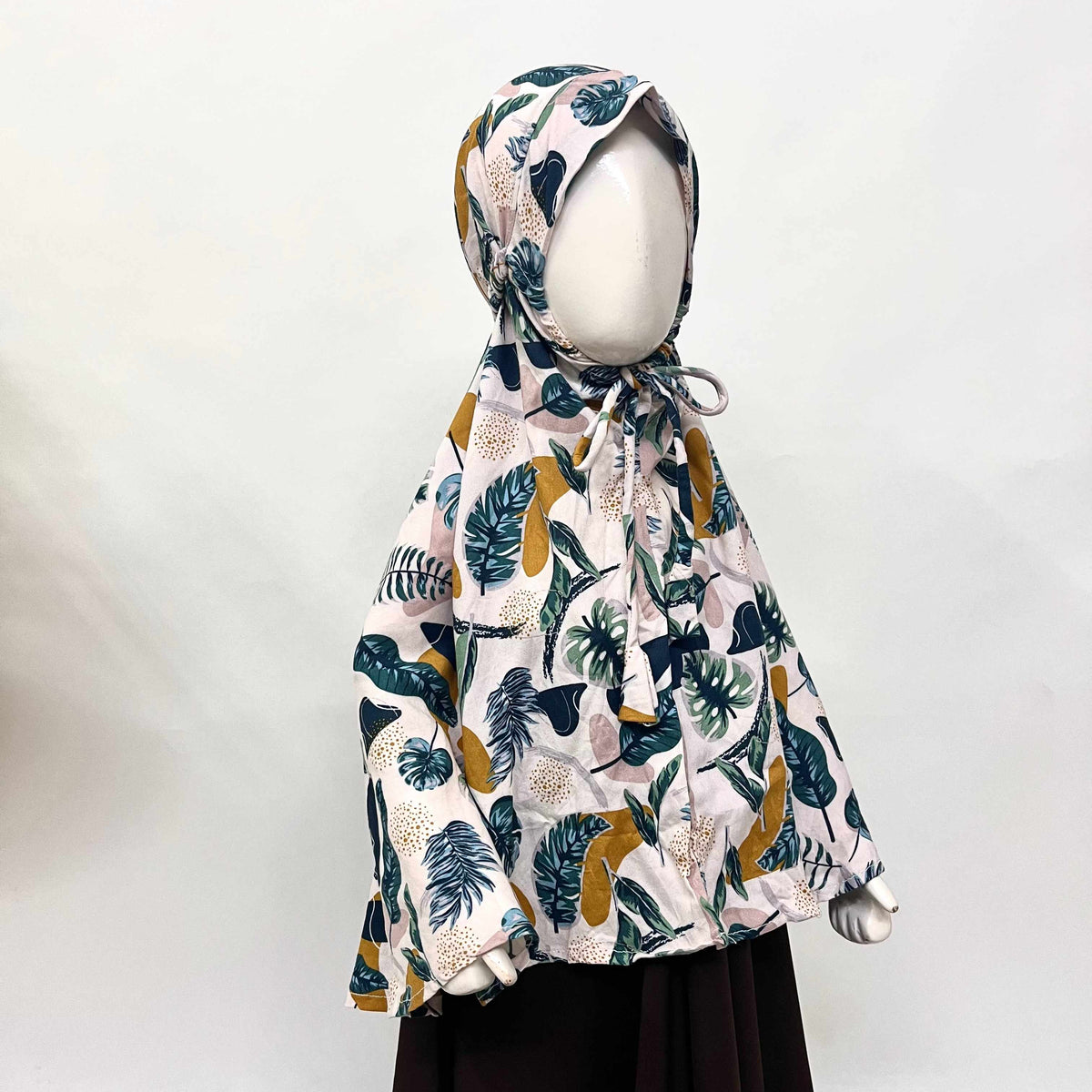 Rayon Cotton Kids Khimar
