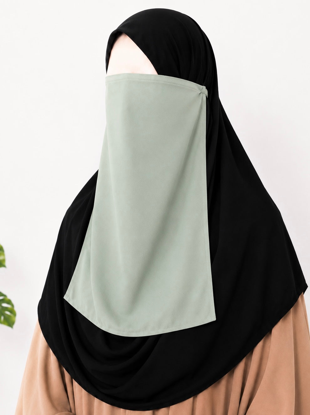 Sapphire Half Niqab