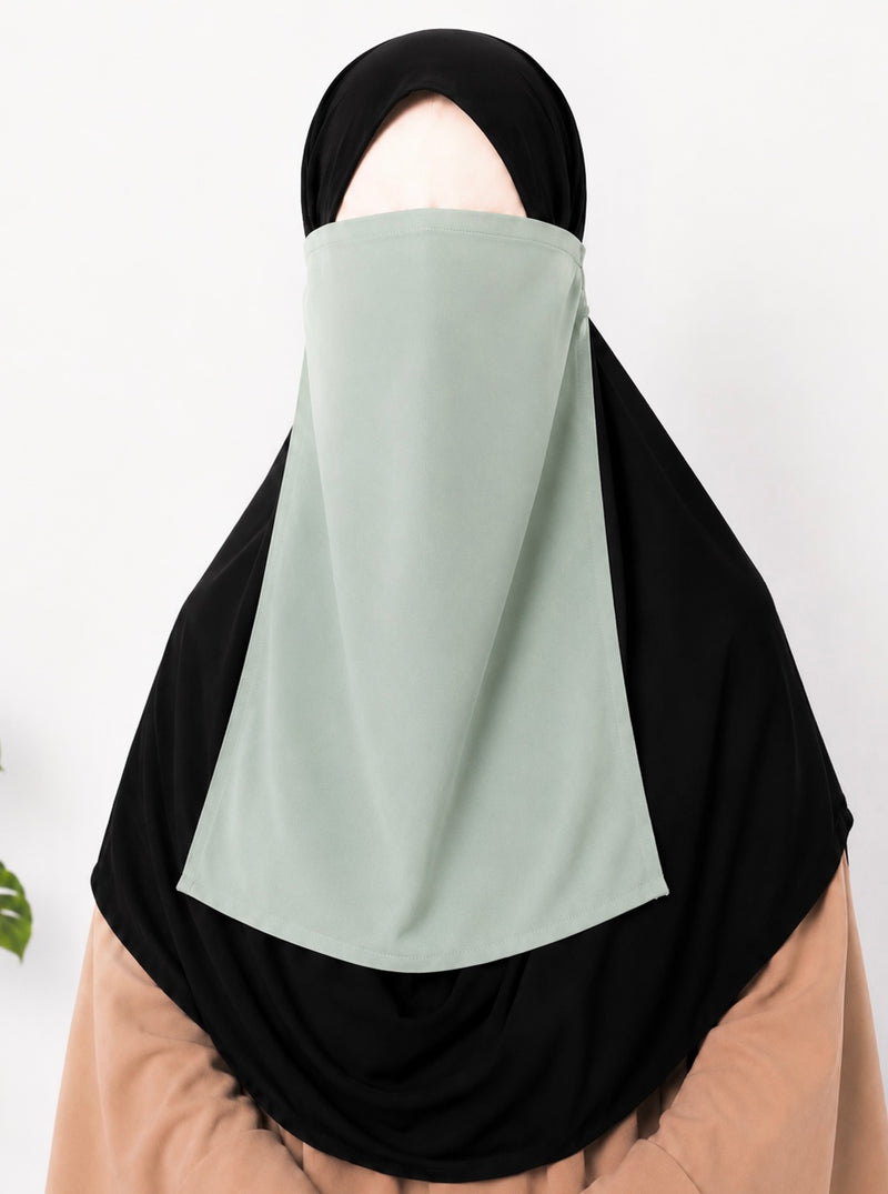 Sapphire Half Niqab