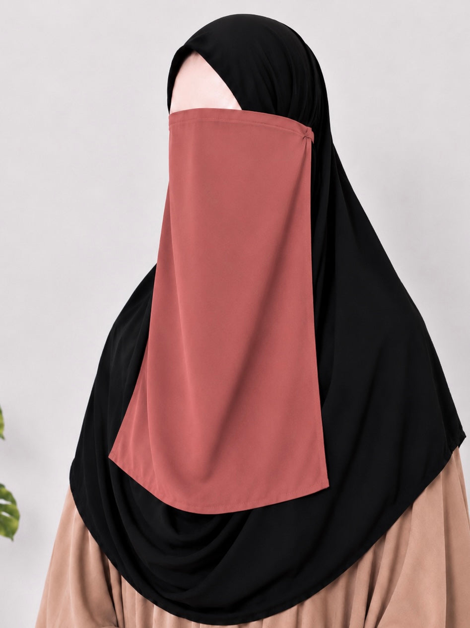 Pecan Half Niqab