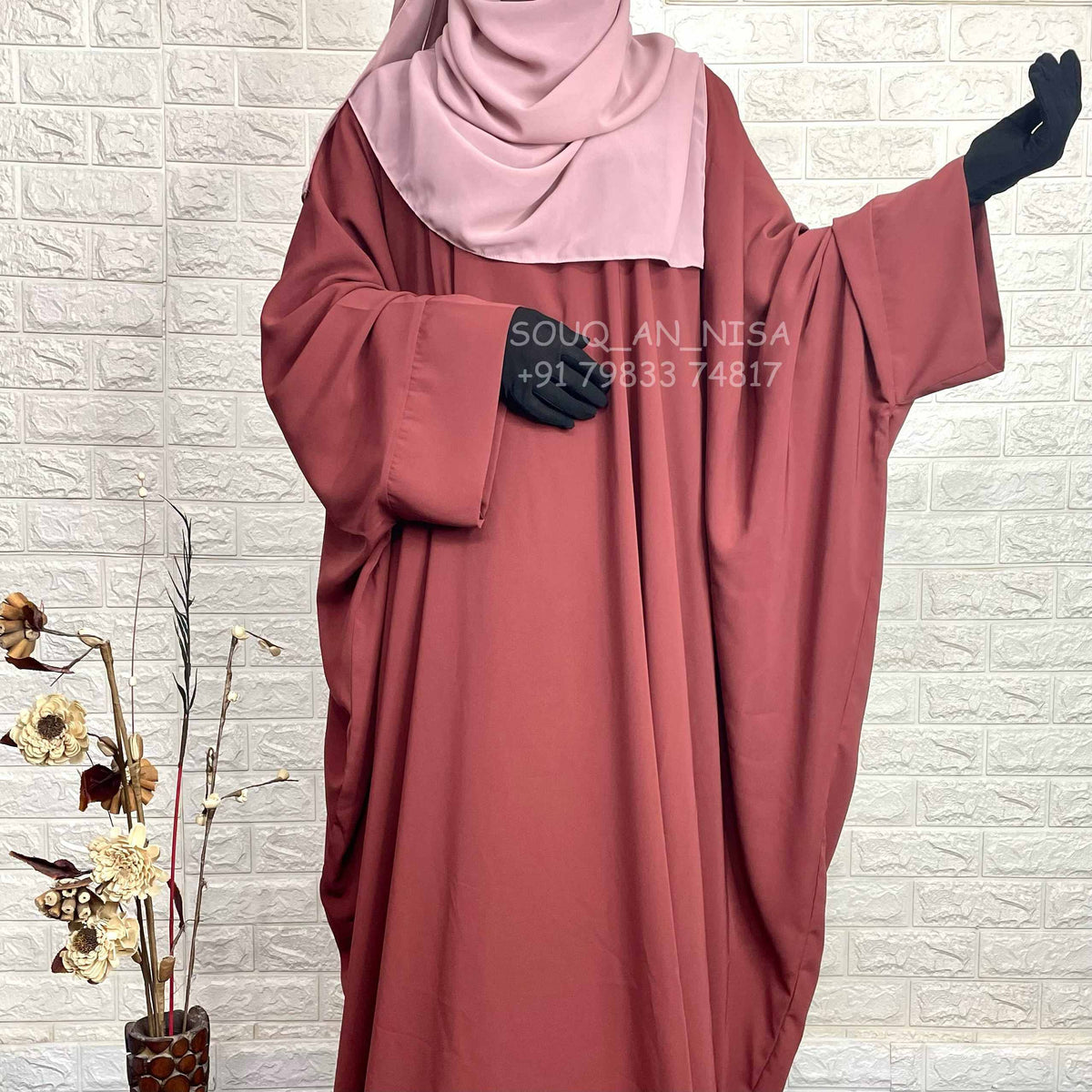 Kaftan Abaya With Broad Sleeves