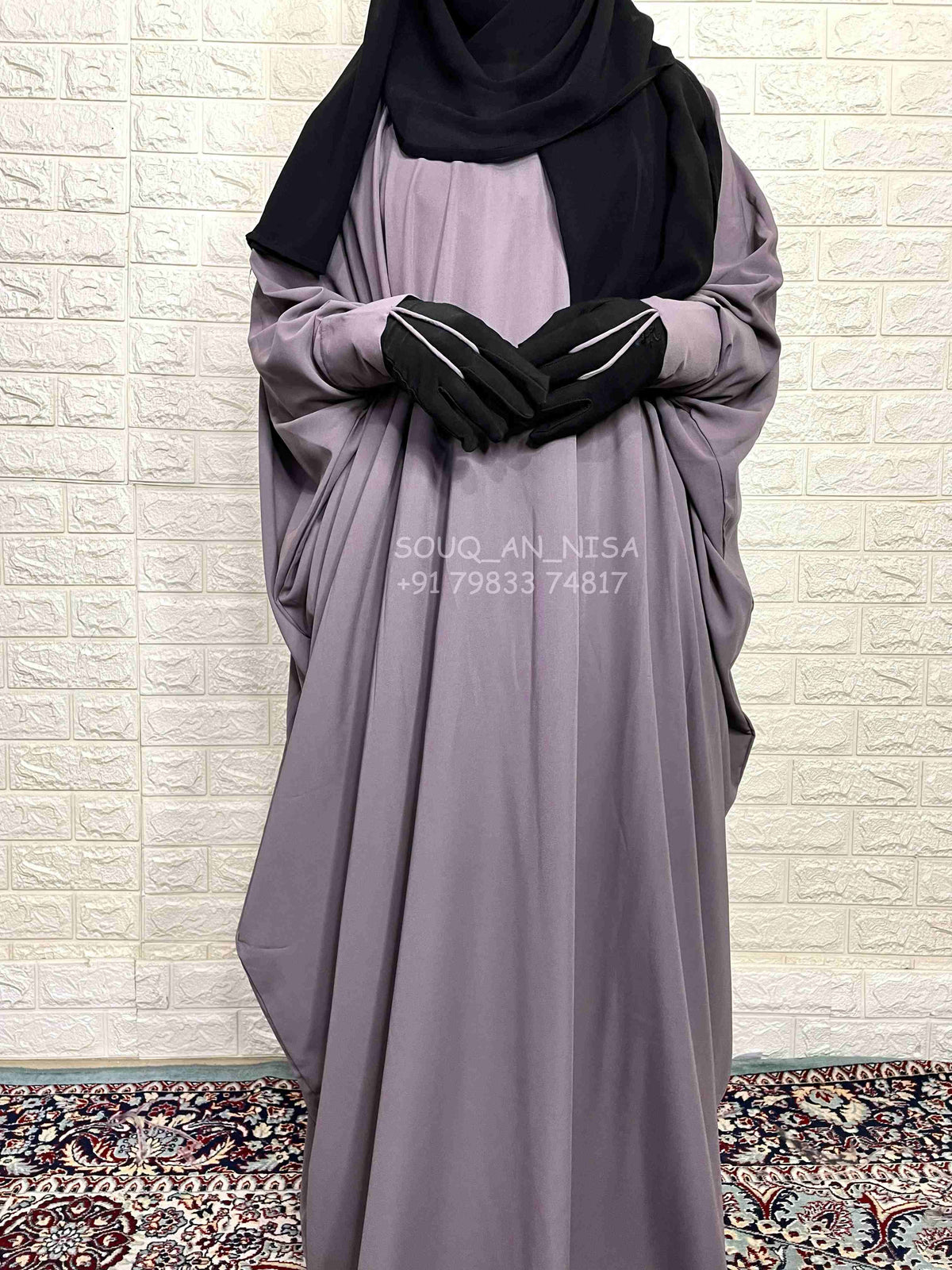 Kaftan Abaya With Cuff & Loops