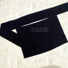 Black Short Niqab