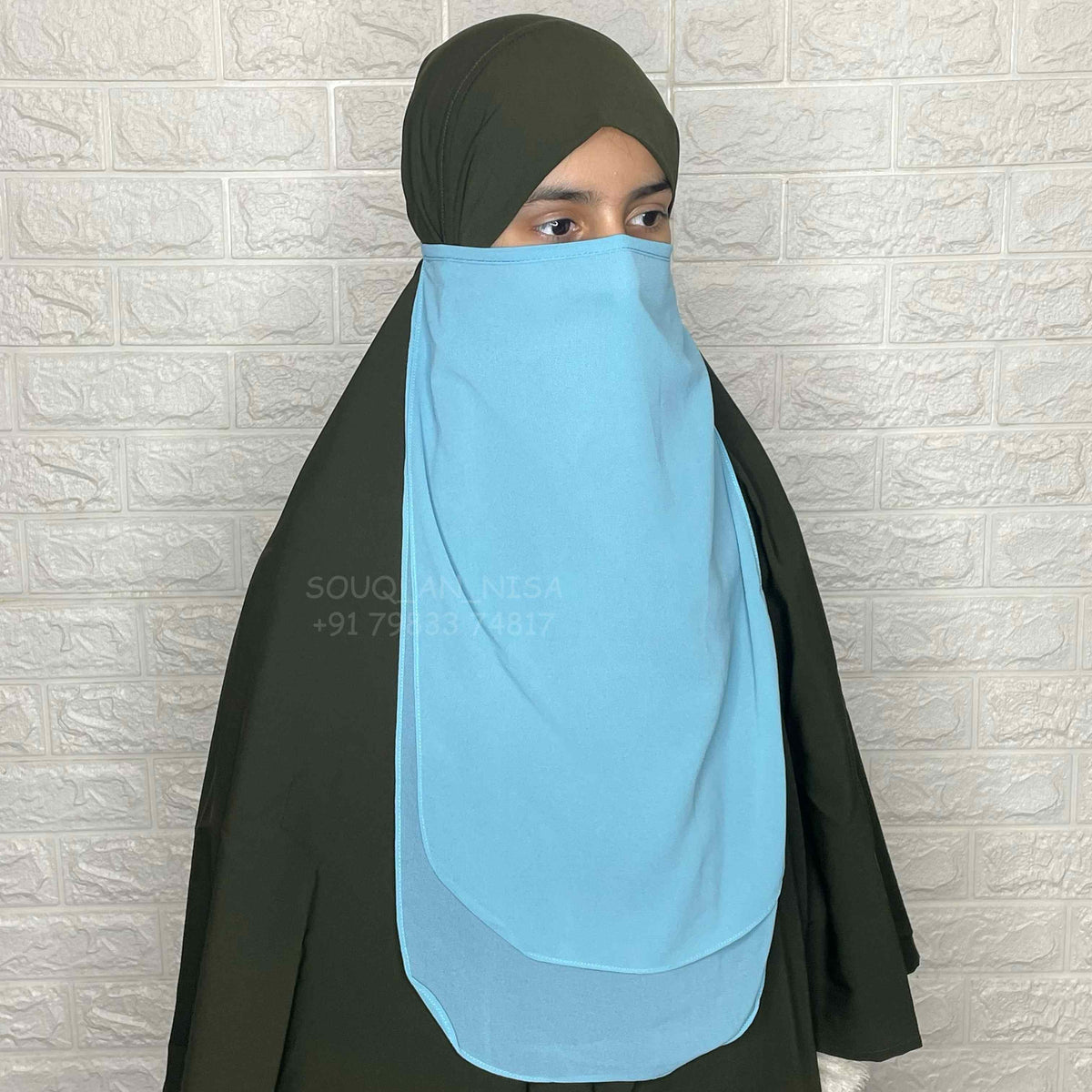 Malaysian Georgette Half Niqab