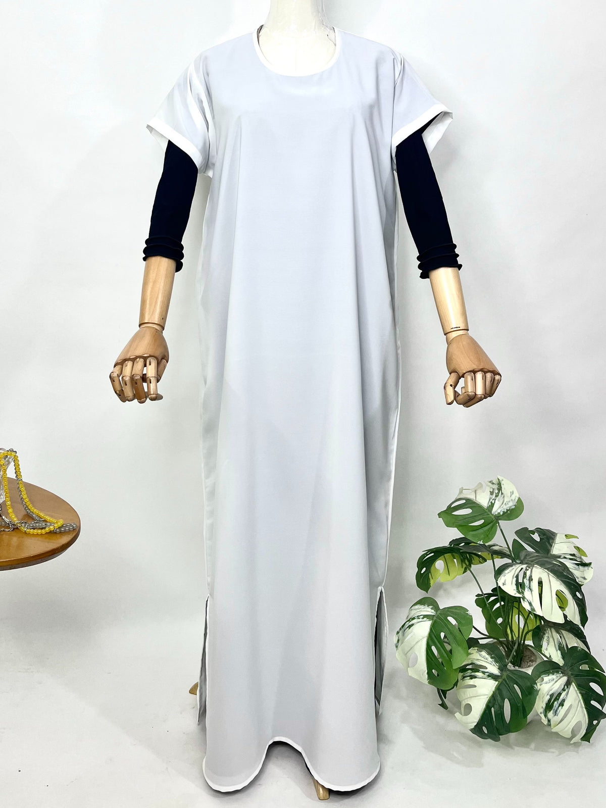 White Abaya Inner