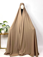 Beige Irani Chadar Without Sleeves