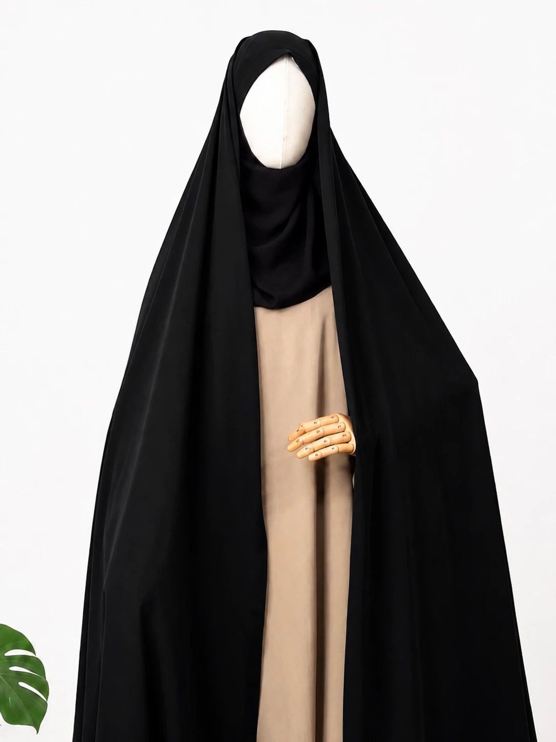 Black Irani Chadar Without Sleeves