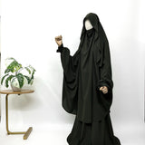 Two Pc Jilbab With Flap