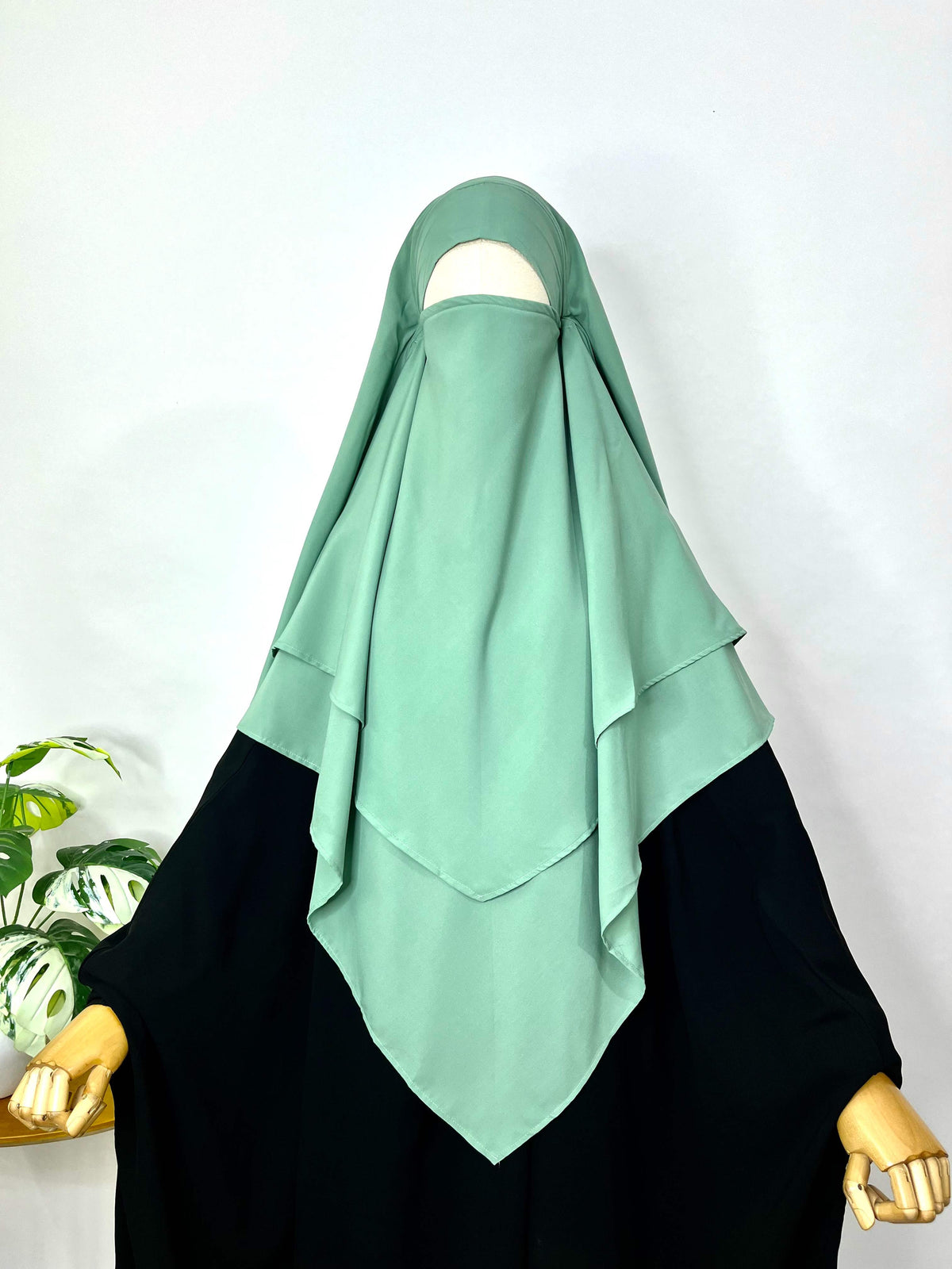 Two Layers Diamond Khimar
