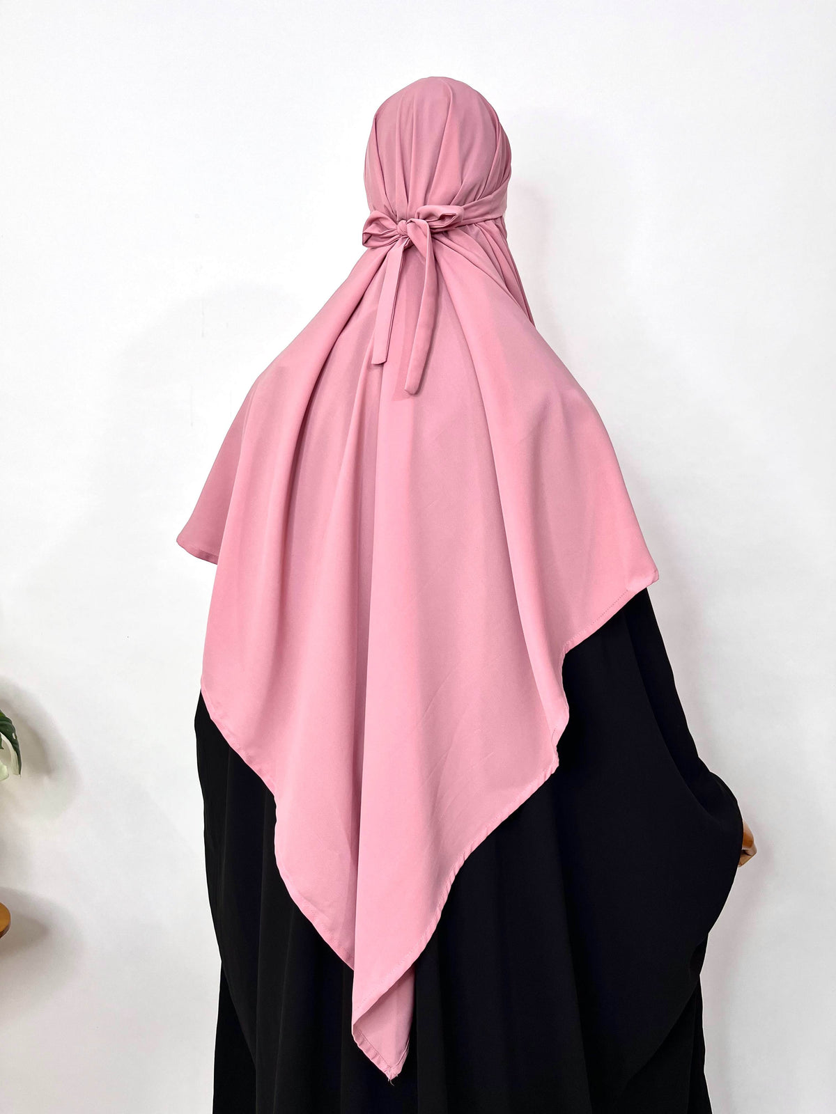 Pastel Pink Diamond Khimar