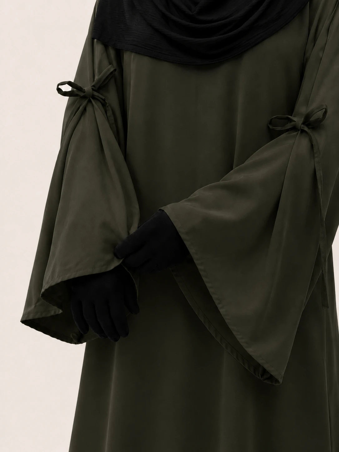 Olive Laiba Basic Abaya