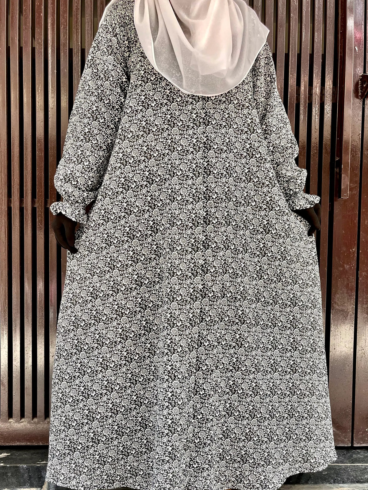 Front Open Abaya