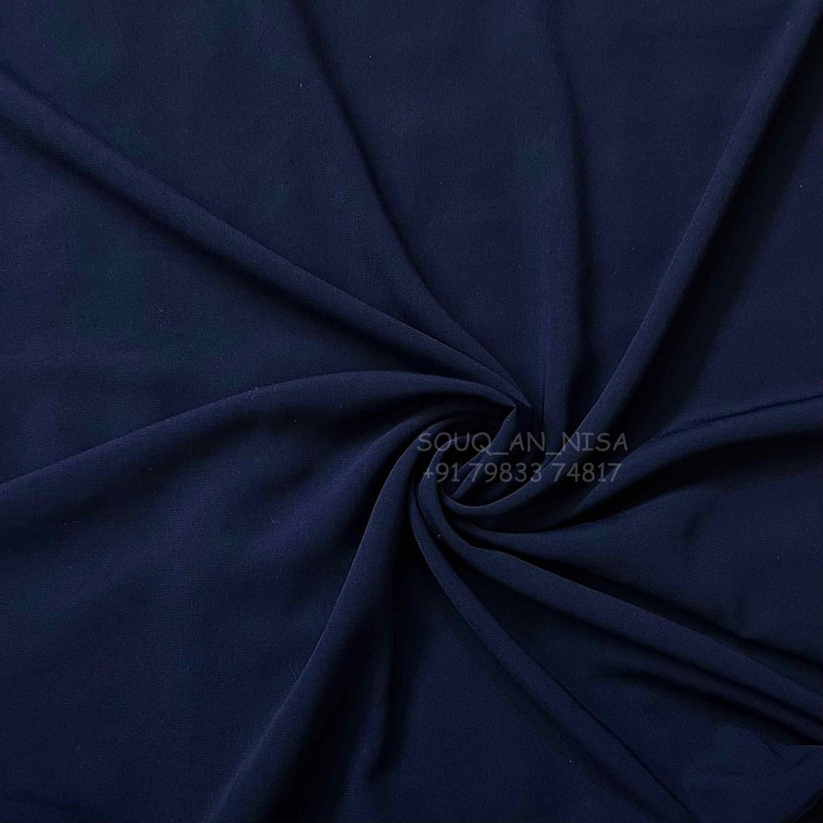 Black Irani Chadar with zip
