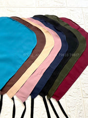 Round Half Niqabs