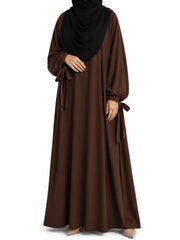 Brown Rahma Nursing Abaya
