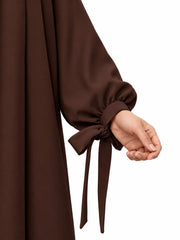 Brown Rahma Nursing Abaya