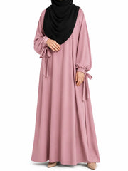 Pastel Pink Rahma Nursing Abaya