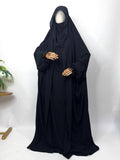 Black Saudi Jilbab