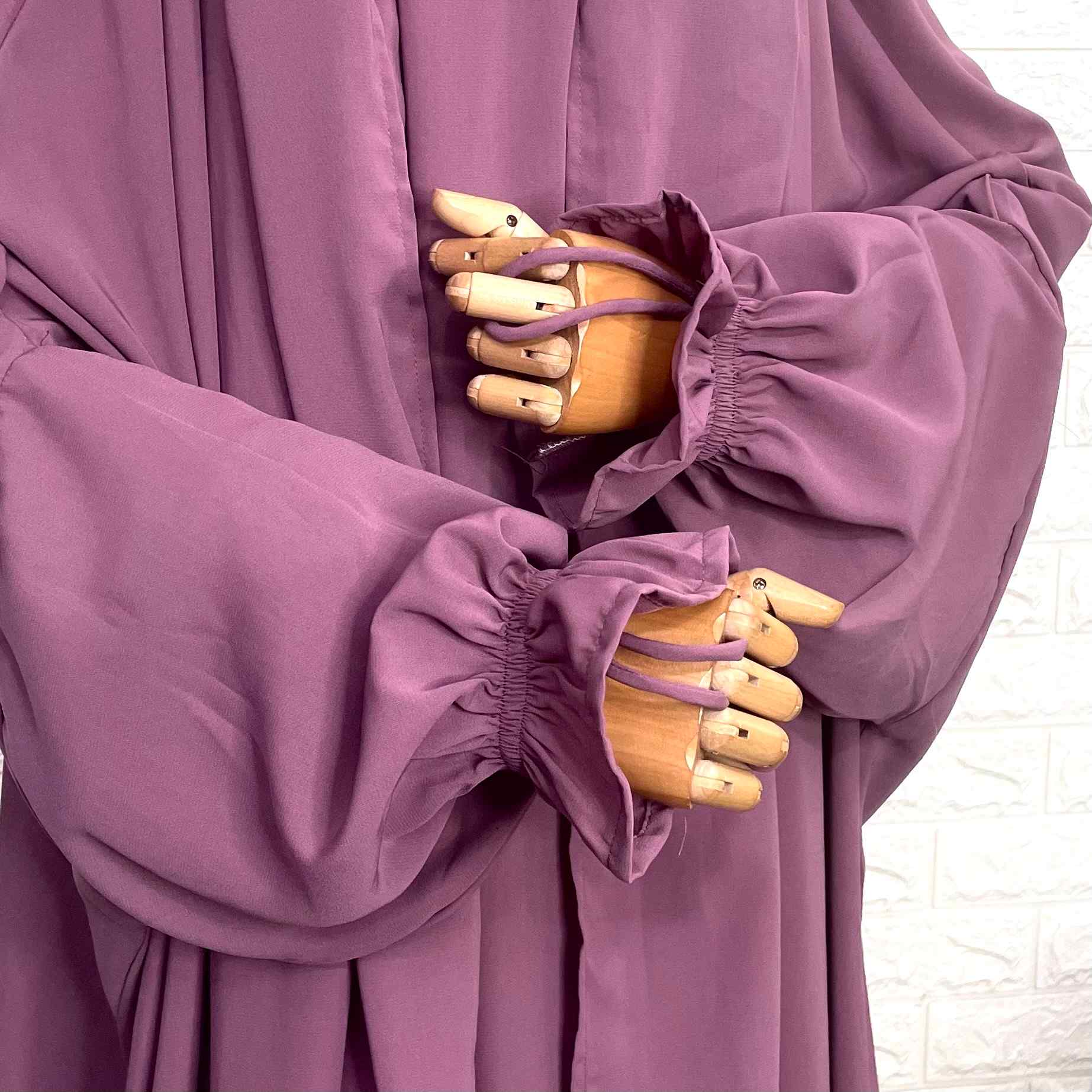 Dusty Mauve Saudi Jilbab