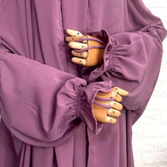Dusty Mauve Saudi Jilbab