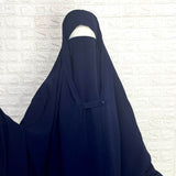 Navy Blue Saudi Jilbab