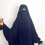 Navy Blue Saudi Jilbab