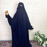 Navy Blue Saudi Jilbab