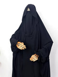 Black Saudi Jilbab