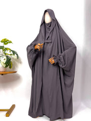 Lavender Saudi Jilbab