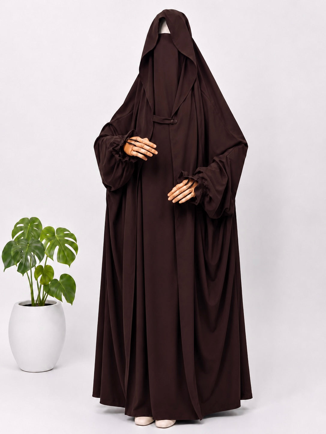 Brown Saudi Jilbab